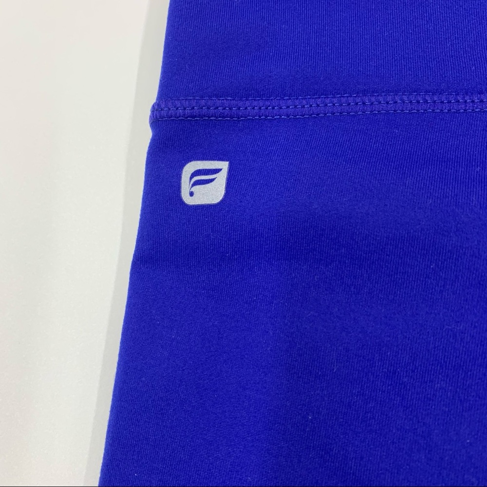 Fabletics Solid Cobalt Blue Capri Cropped Athleti… - image 7